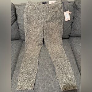 NYDJ Black and White Skinny Jeans